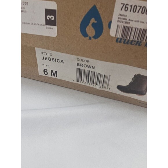 Sporto The Original Duck Boot Jessica  Womens Size 6M Brown Rain Snow Boots - Picture 9 of 16